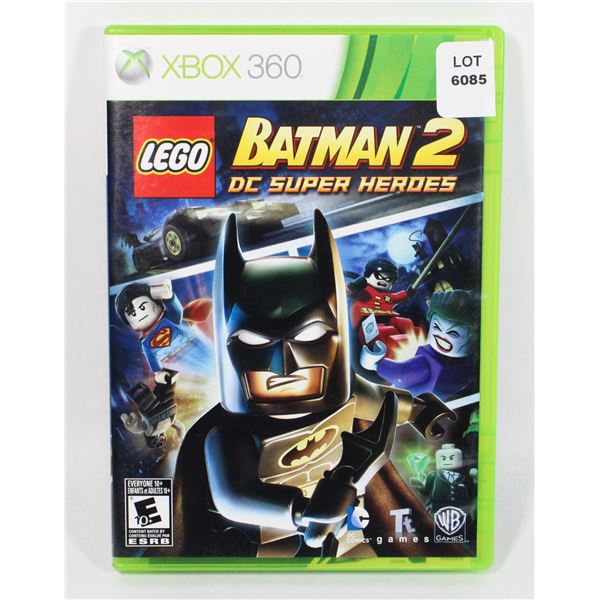 XBOX 360 LEGO BATMAN 2 DC SUPER HEROES GAME