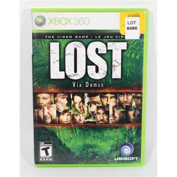 XBOX 360 LOST VIA DOMUS GAME