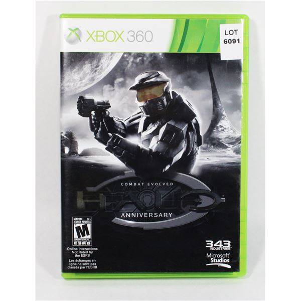 XBOX 360 HALO COMBAT EVOLVED ANNIVERSARY EDITION