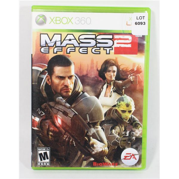 XBOX 360 MASS EFFECT 2 GAME