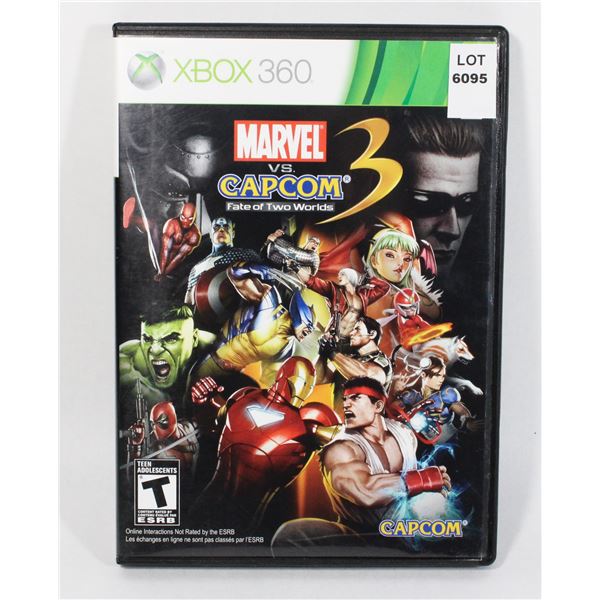 XBOX 360 MARVEL VS CAPCOM 3: FATE FO TWO WORLDS