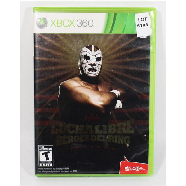XBOX 360 LUCHALIBRE HEROES DELRING GAME