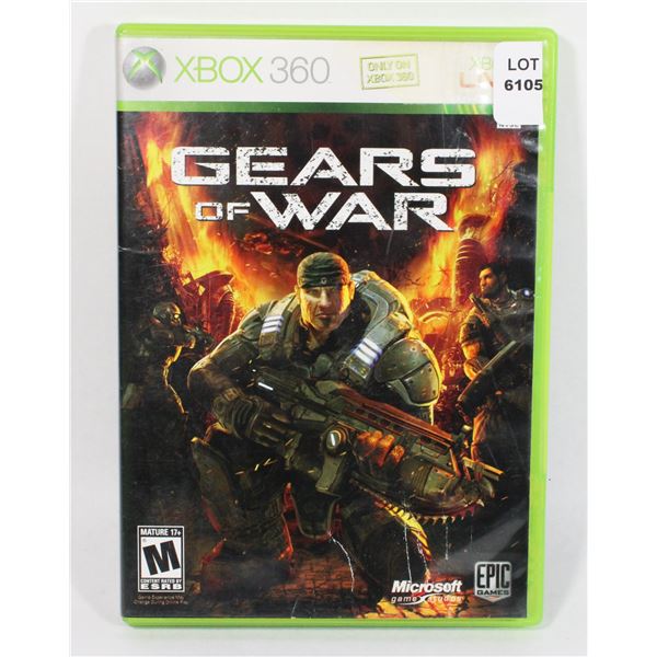 XBOX 360 GEARS OF WAR GAME