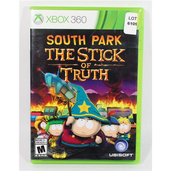 XBOX 360 SOUTH PARK THE STICK OF TRUTH GAME
