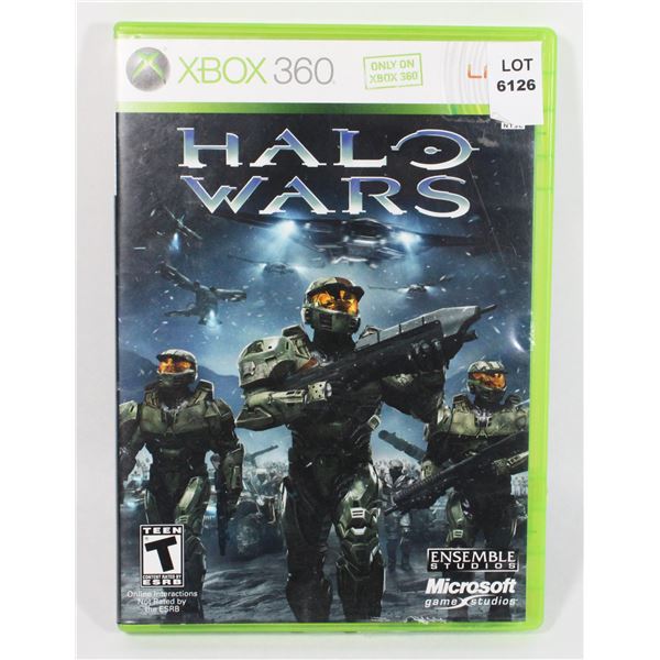 XBOX 360 HALO WARS GAME