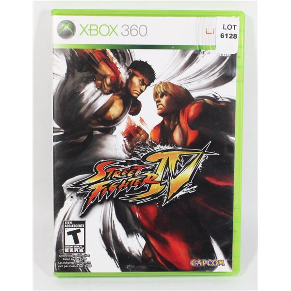 XBOX 360 STREET FIGHTER IV GAME