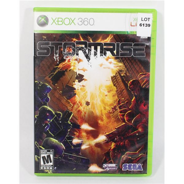 XBOX 360 STORMRISE GAME