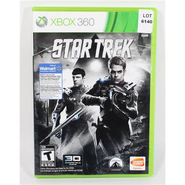 XBOX 360 STAR TREK GAME