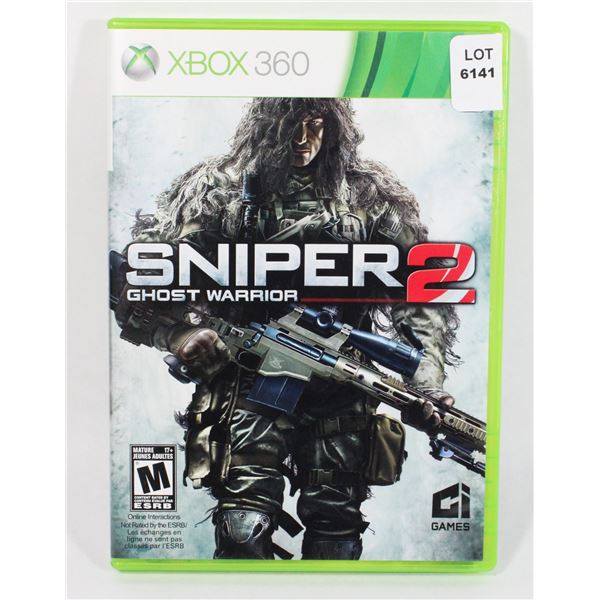 XBOX 360 SNIPER 2 GHOST WARRIOR GAME