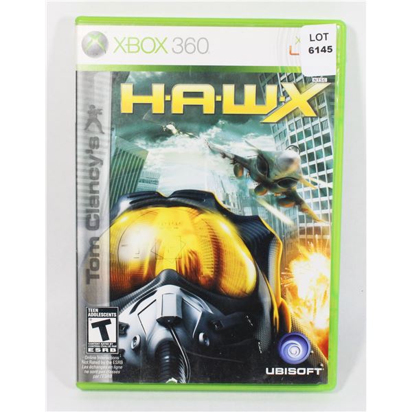 XBOX 360 TOM CLANCY'S H.A.W.X. GAME