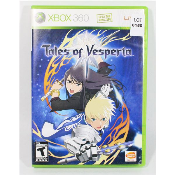 XBOX 360 TALES OF VESPERIA GAME