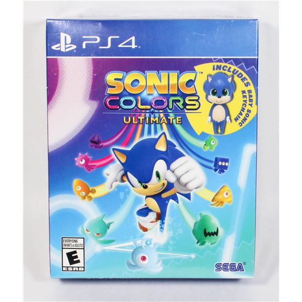 PLAYSTATION 4 *NEW, SEALED. SONIC COLORS ULTIMATE