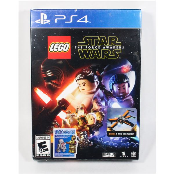PLAYSTATION 4 *NEW, SEALED. LEGO STAR WARS THE