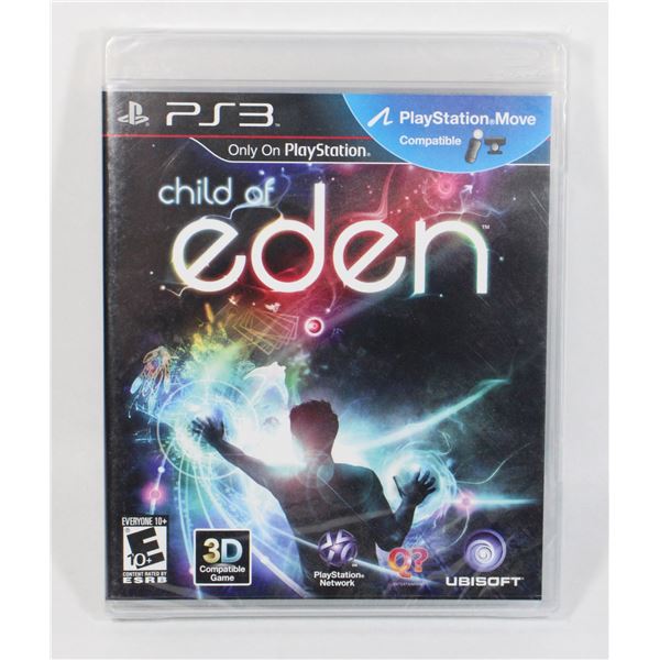 PLAYSTATION 3 *NEW, SEALED. CHILD OF EDEN GAME