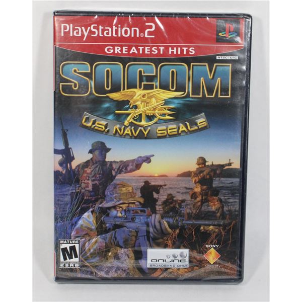 PLAYSTATION 2 *NEW, SEALED. COSOM US NAVY SEALS