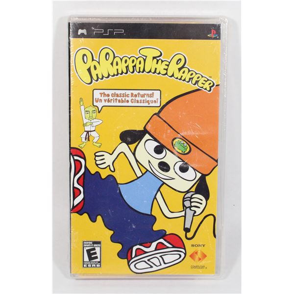 PSP *NEW, SEALED. PARAPPA THE RAPPER GAME