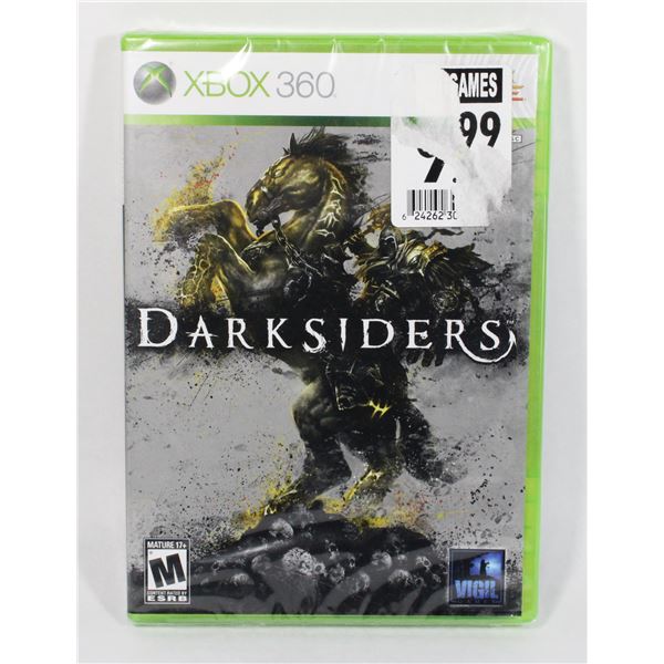 XBOX 360 *NEW, SEALED. DARKSIDERS GAME