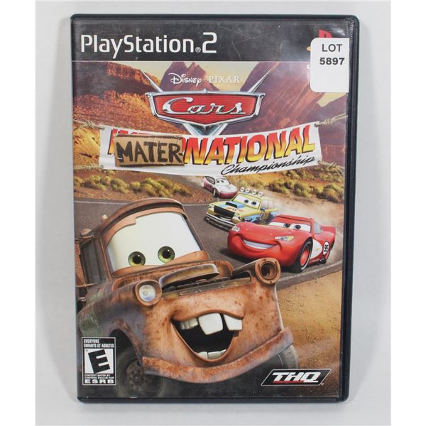 PLAYSTATION 2 DISNEY PIXAR CARS MATER-NATIONAL