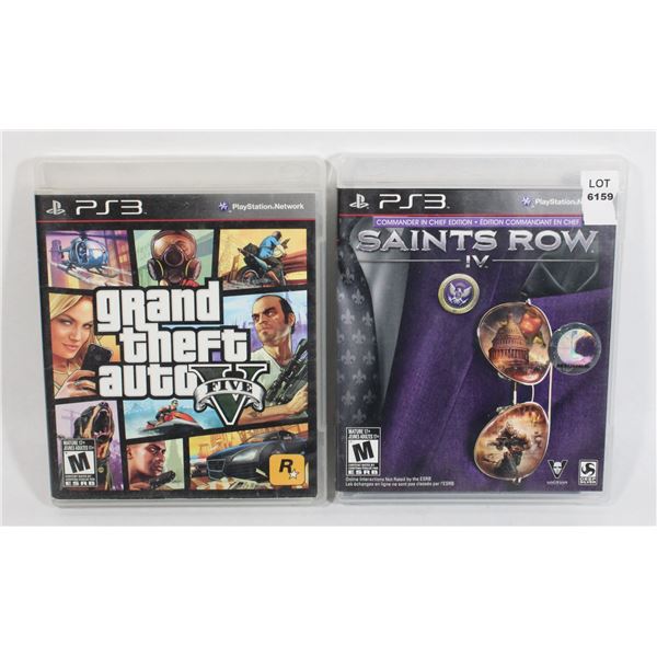 PLAYSTATION 3 SAINTS ROW IV COMMANDER IN CHIEF