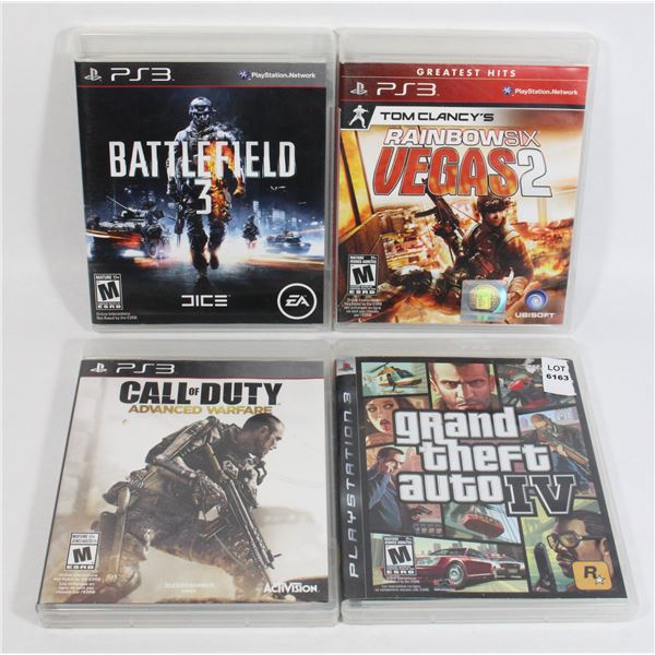 PLAYSTATION 3 GRAND THEFT AUTO IV, CALL OF DUTY