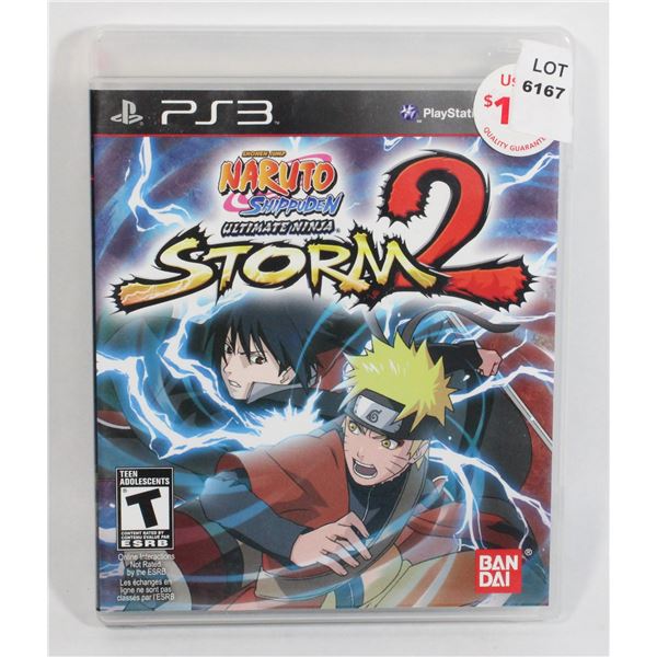 PLAYSTATION 3 NARUTO SHIPPUDEN ULTIMATE NINJA
