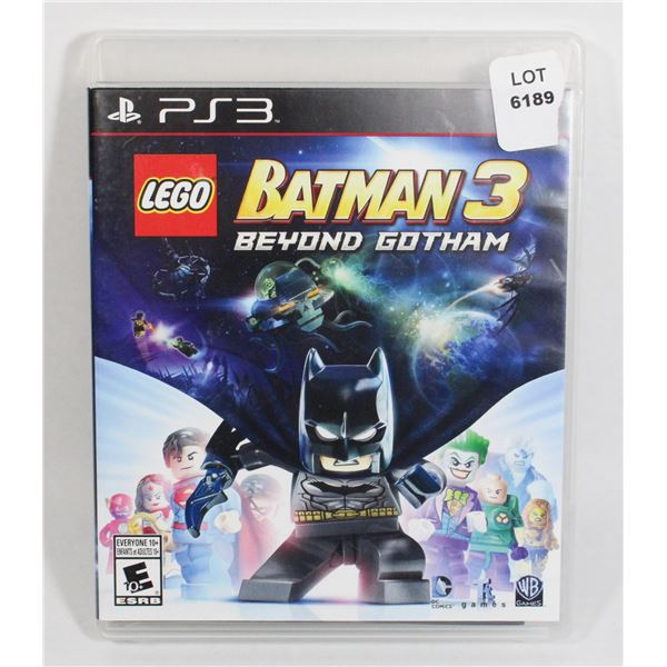 PLAYSTATION 3 LEGO BATMAN 3 BEYOND GOTHAM GAME