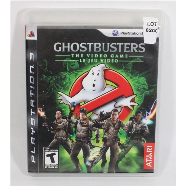 PLAYSTATION 3 GHOSTBUSTERS THE VIDEO GAME