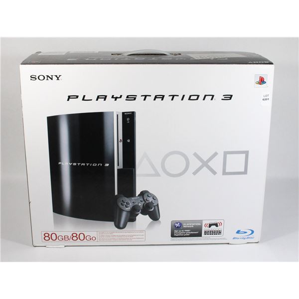 PS3 PLAYSTATION 3 FAT CECH-K01 CONSOLE IN BOX