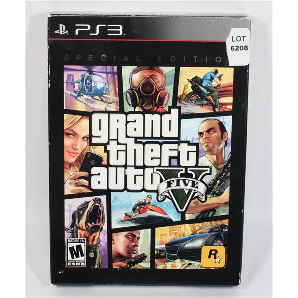 PS3 PLAYSTATION GRAND THEFT AUTO COLLECTORS