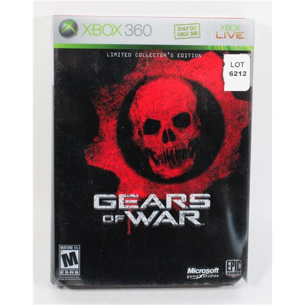 XBOX 360 GEARS OF WAR LIMITED EDITION METAL