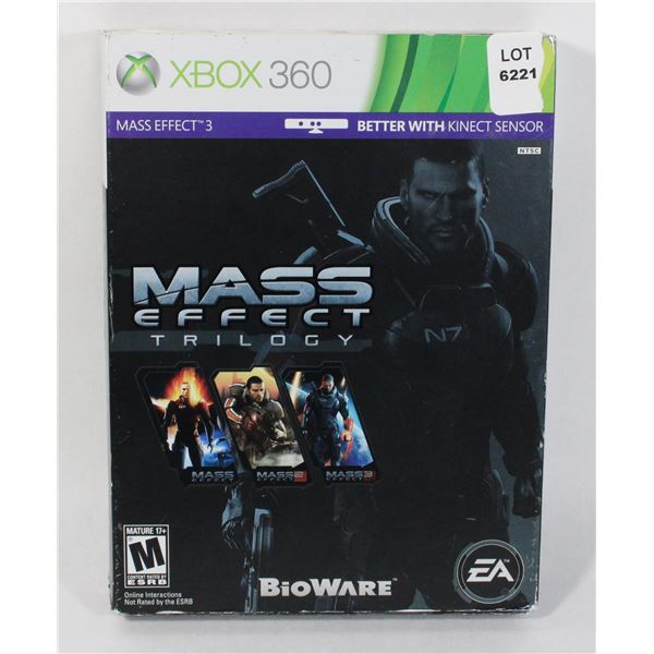 XBOX 360 MASS EFFECT TRILOGY