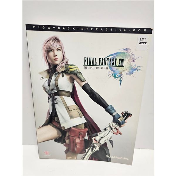 FINAL FANTASY XIII COMPLETE OFFICIAL GUIDE