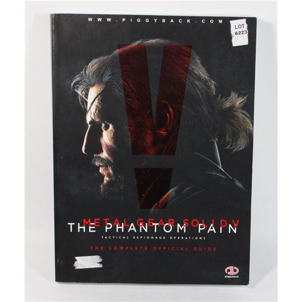 METAL GEAR SOLID PHANTOM PAIN OFFICIAL GUIDE