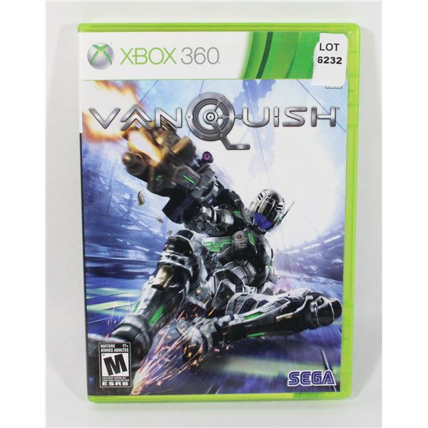 XBOX 360 VANQUISH CIB