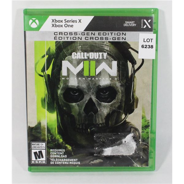 XBOX ONE SERIES X CALL OF DUTY MW 2