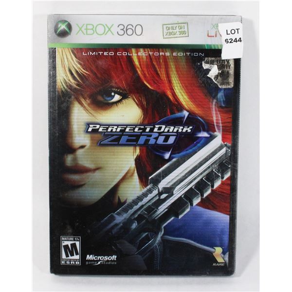 XBOX 360 PERFECT DARK ZERO LIMITED