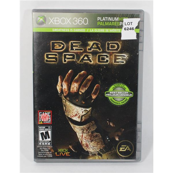 XBOX 360 DEAD SPACE CIB