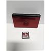 Image 2 : RED NINTENDO DS LITE CONSOLE WITH NINTENDOGS GAME