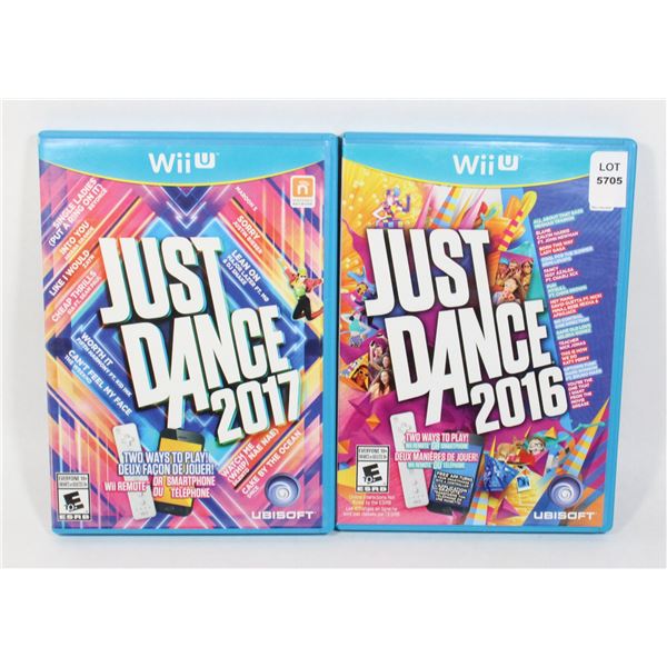 NINTENDO WII U JUST DANCE 2016/17