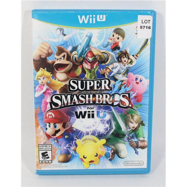 NINTENDO WII U SUPER SMASH BROS.