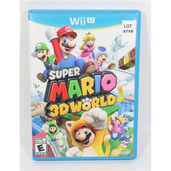NINTENDO WII U SUPER MARIO 3D WORLD