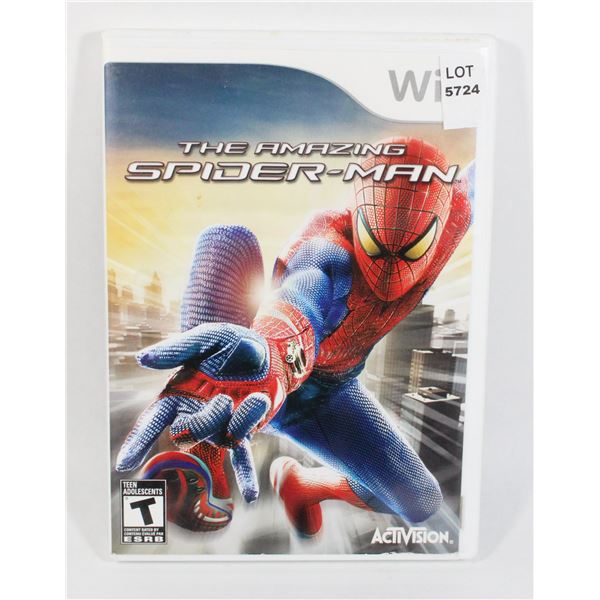 NINTENDO WII THE AMAZING SPIDERMAN