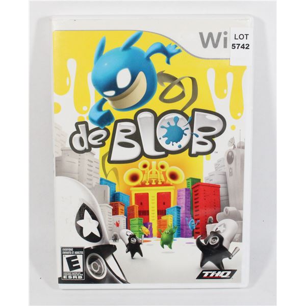 NINTENDO WII DE BLOB