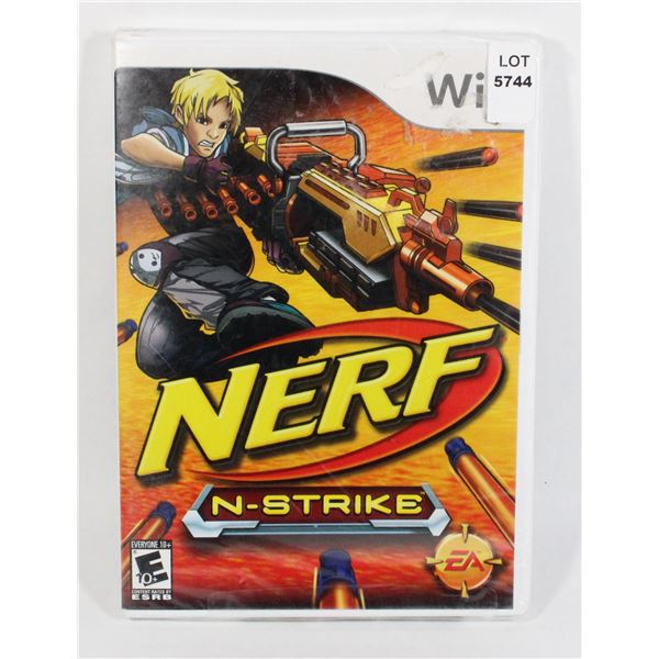 NINTENDO WII  SEALED NERF N-STRIKE