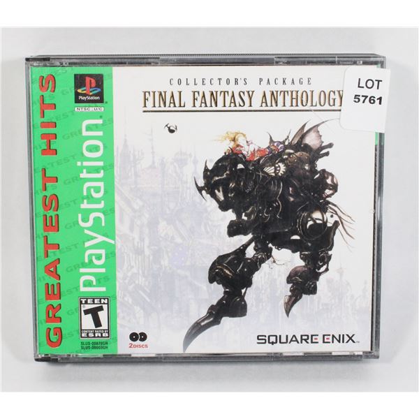 PS1 PLAYSTATION FINAL FANTASY ANTHOLOGY