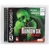 Image 1 : PS1 PLAYSTATION TOM CLANCY'S RAINBOW 6 LONE WOLF