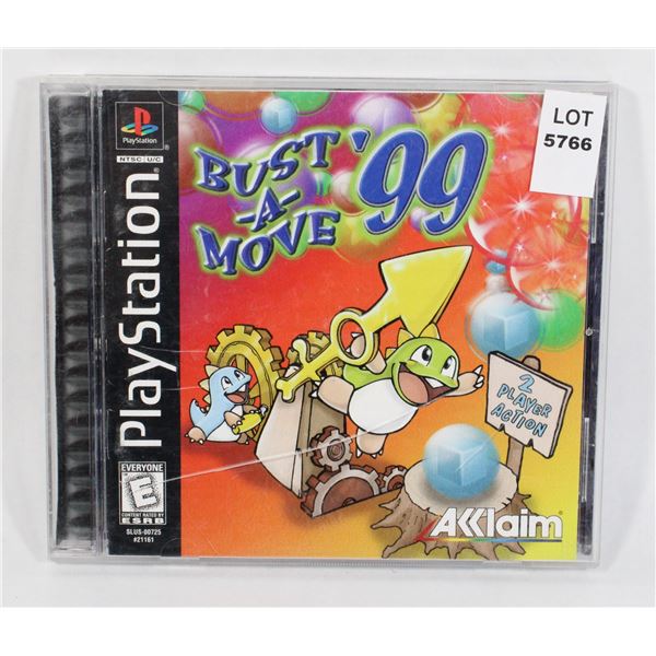 PS1 PLAYSTATION BUST A MOVE '99 BLACK LABEL