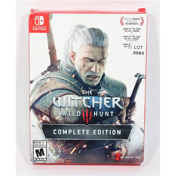 NINTENDO SWITCH THE WITCHER II WILD HUNT COMPLETE