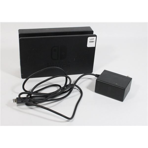 NINTENDO SWITCH DOCK WITH CHARGER CABLE