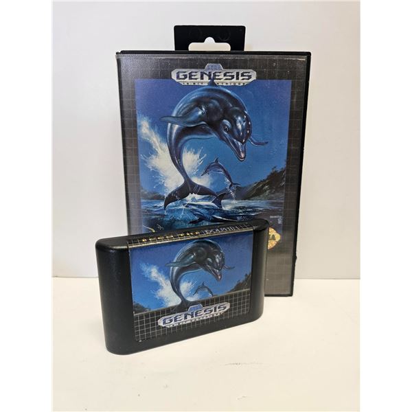 SEGA GENESIS ECCO THE DOLPHIN GAME